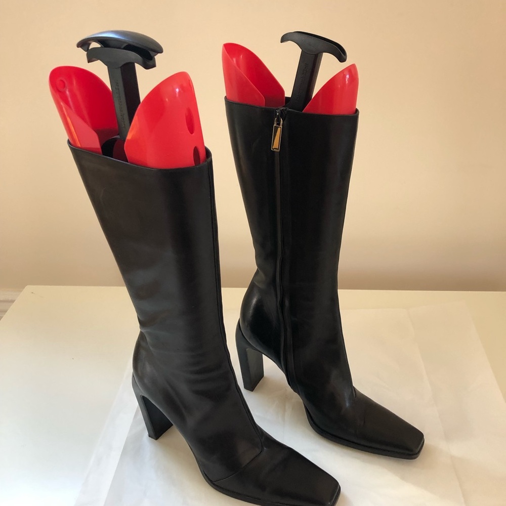 🇮🇹Authentic Gucci finest black leather boots🇮🇹